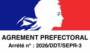 Agrement prefectoral - Arrêté n° 2026/DDT/SEPR-3